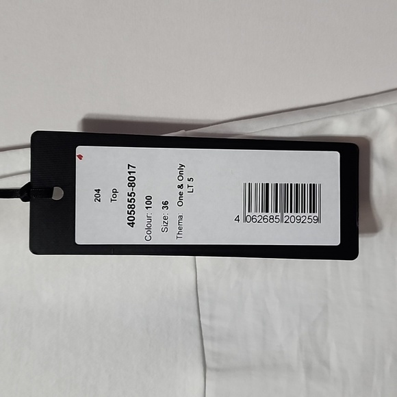 RIANI White Sleeveless Top - Picture 5 of 10